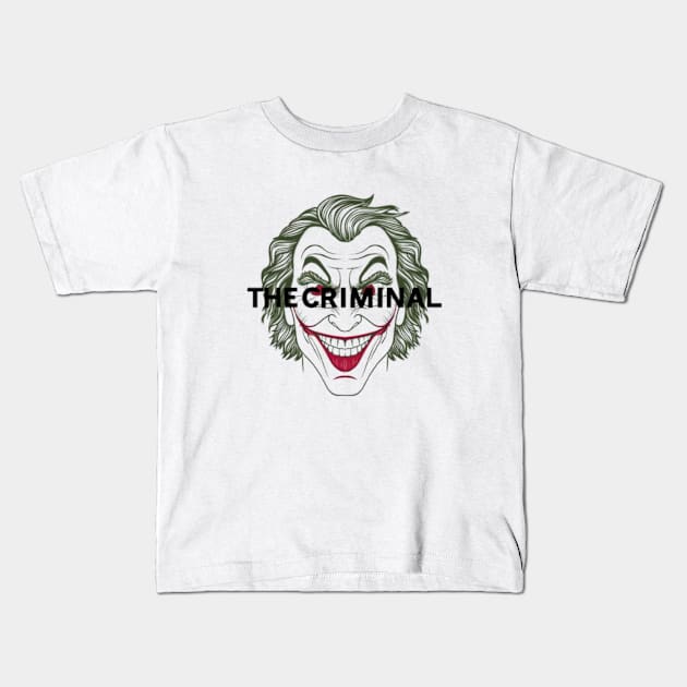 Joker Kids T-Shirt by Stovia